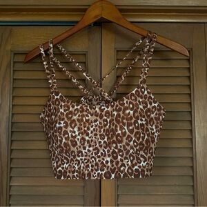 Offline by Aerie Cheetah Print Sports Bra